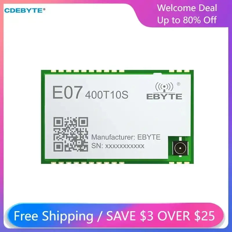 CDEBYTE CC1101 Wireless RF Module 410 450MHz 1.5km Range Default Title