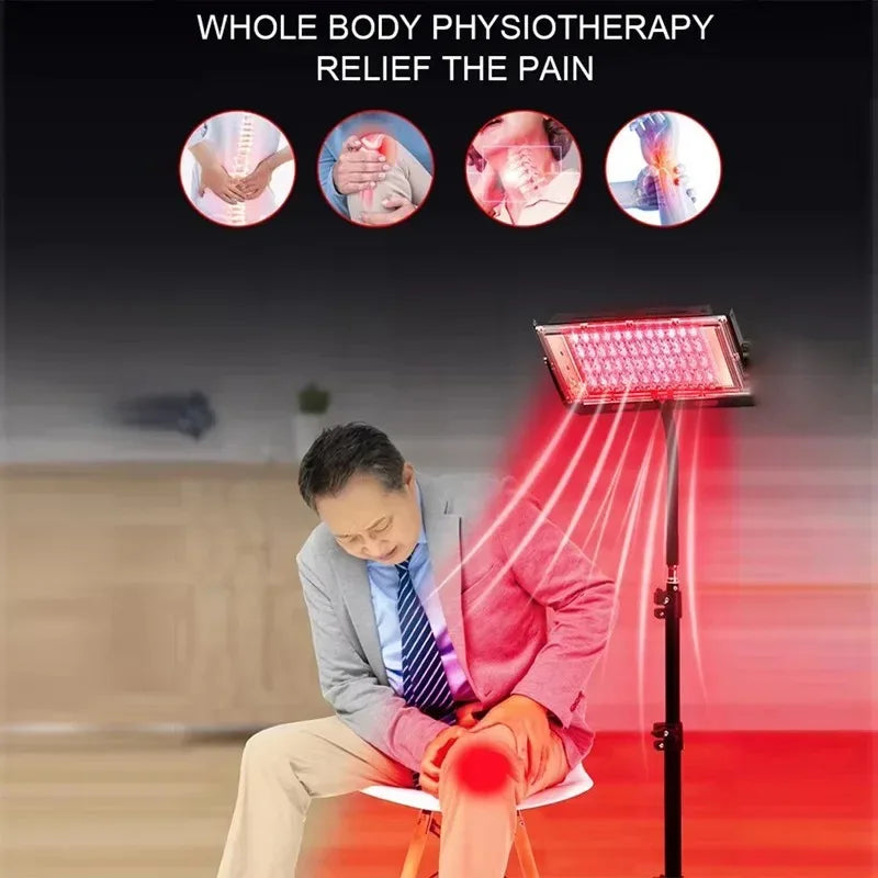 Vilnason Red Light Lamp for Body &ndash; Adjustable Stand