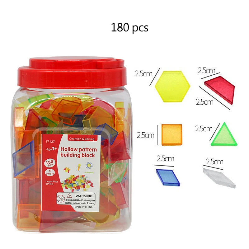 BOS30081 Light Table Sorting Blocks &ndash; Sensory Learning Fun