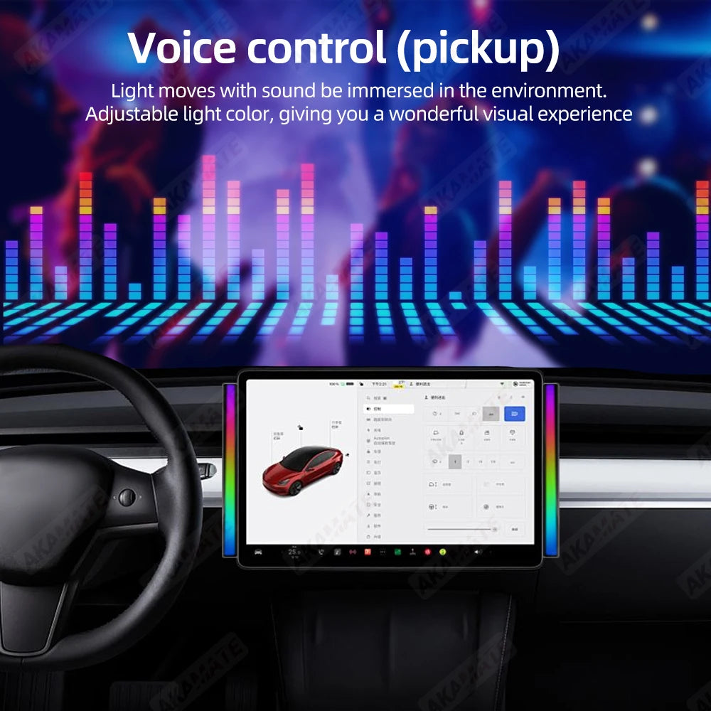 Car Centre Magnetic Ambient Light - Custom Color Control