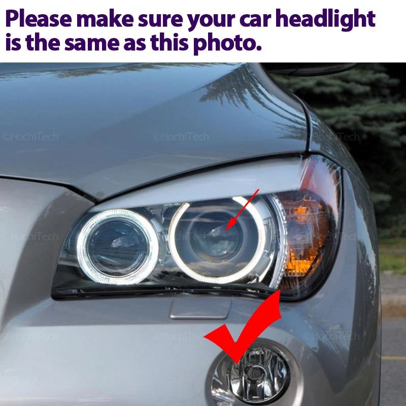 LED H8 enkelisilmärengaslamput 6000K valkoinen BMW X1 E84