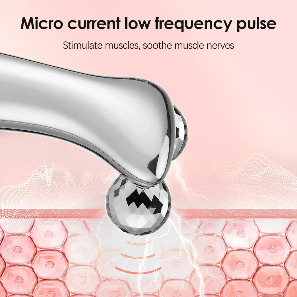 Dubniy Electric Facial EMS Micro-current Beauty Instrument &ndash; LED Display For 4D Face Lift