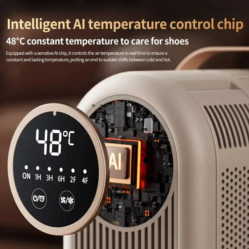 Intelligent Foldable Shoe Dryer With Timing Control Socks