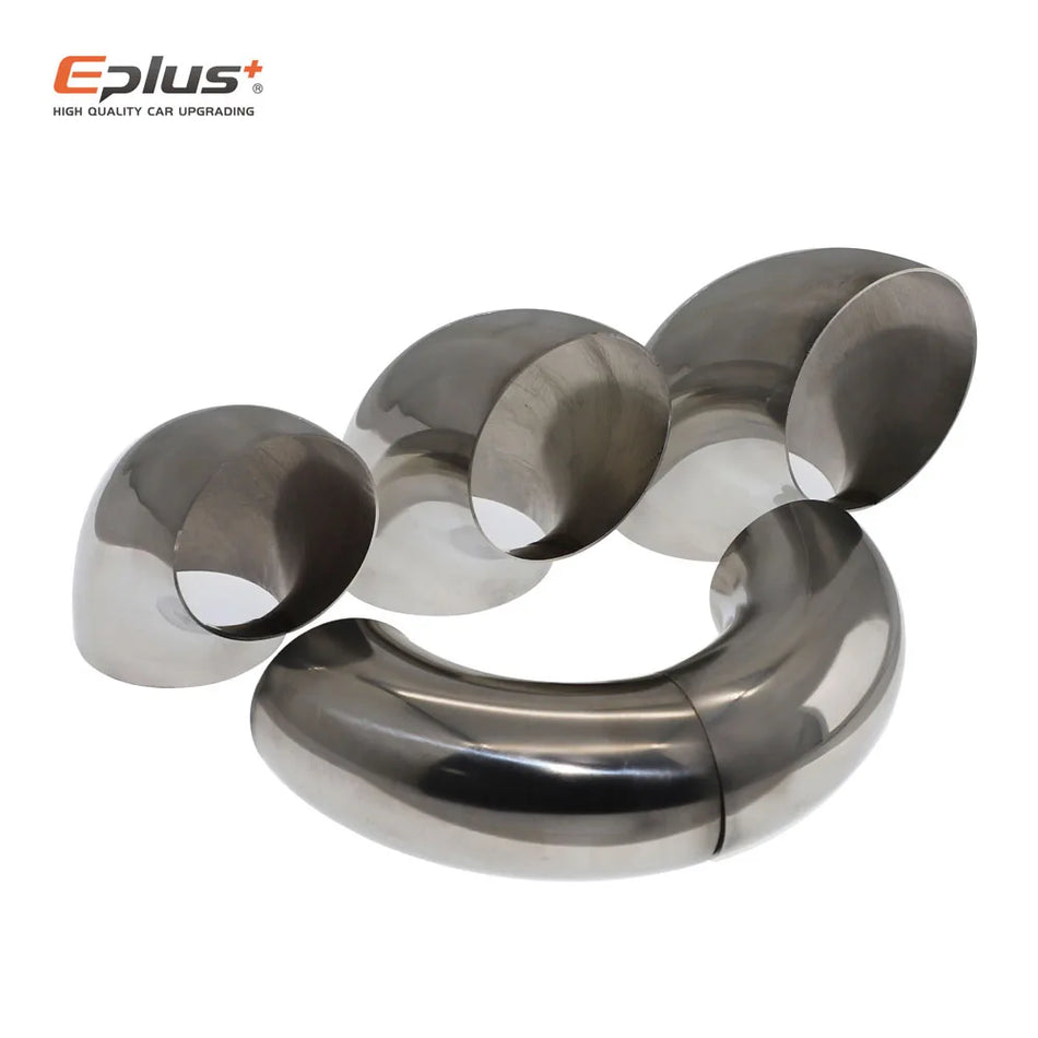 90 Degree 304 Stainless Steel Exhaust Elbow for Car and Motorcycle, Welded Pipe