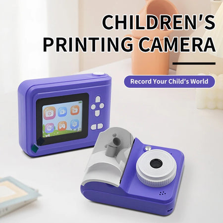 Children's Thermal Instant Print Camera Mini &ndash; HD Lens