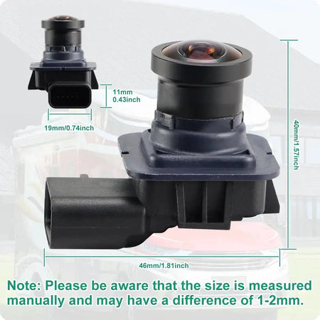 Rear View Backup Camera With Guiding Lines For Ford Fusion Mondeo MK5 by InterCyprus Trading Ltd