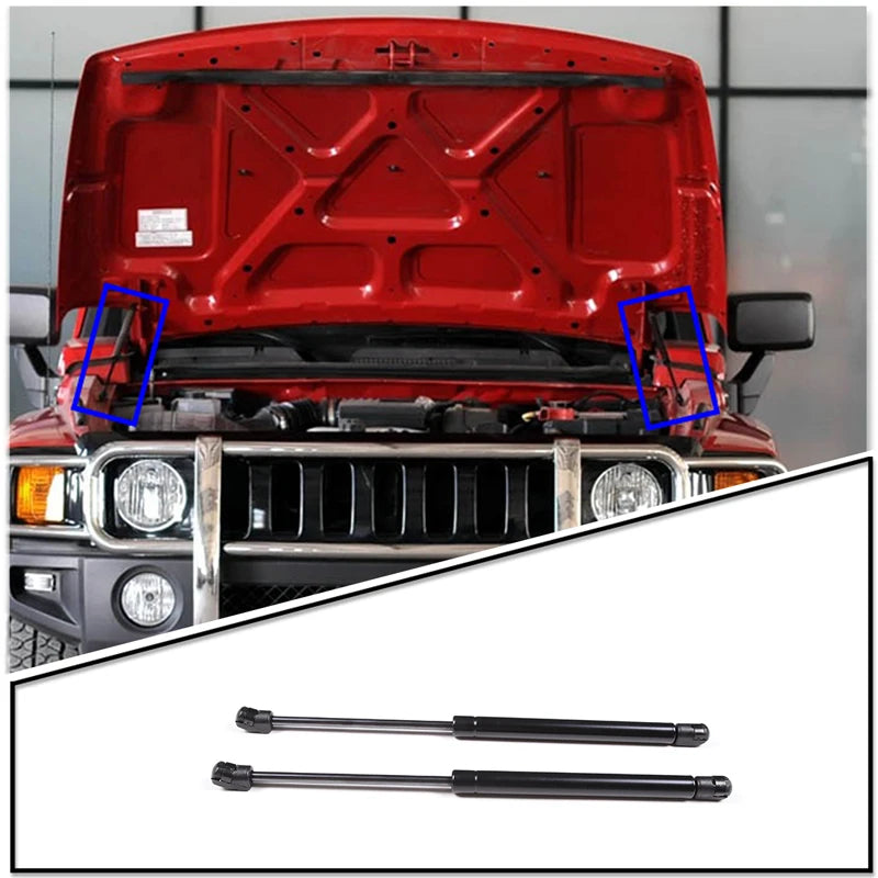 Na lata 2006-2010 Hummer H3 pokrywa silnika ze stali nierdzewnej z prętem