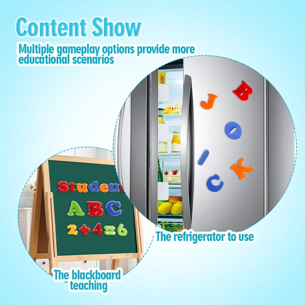 Magnetic Letters and Numbers Set &ndash; Educational Toy for Preschool Learning