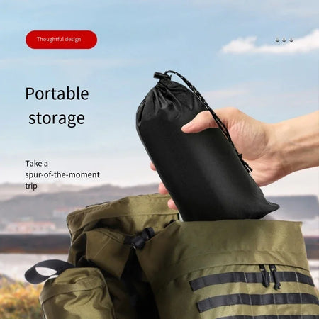 Outdoor 3 In 1 Military Raincoat Hooded Poncho &ndash; Lightweight