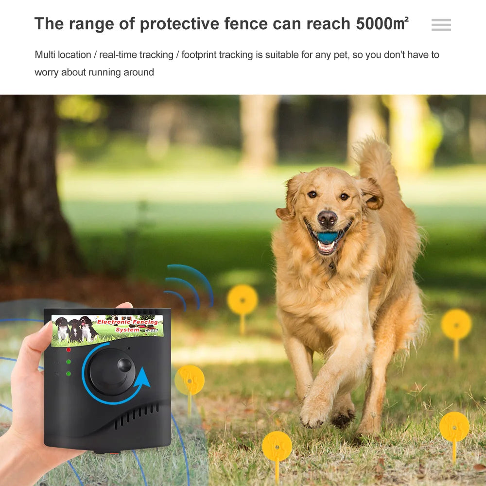 W-227 Electronic Fence Training Collar &ndash; Rechargeable