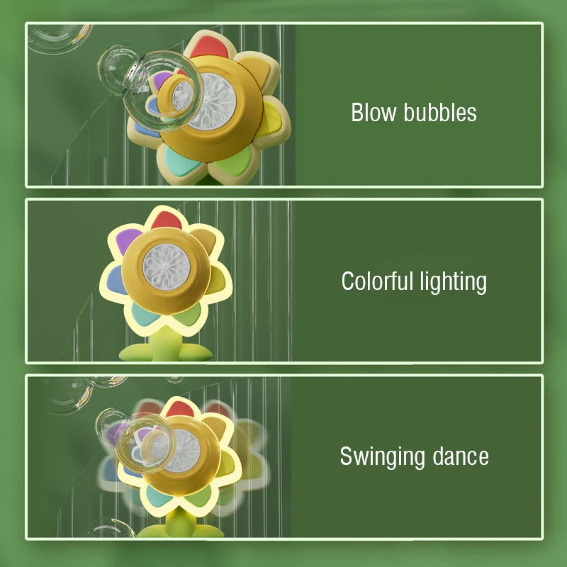 Dancing Sunflower Bubble Machine &ndash; Lights And Movement