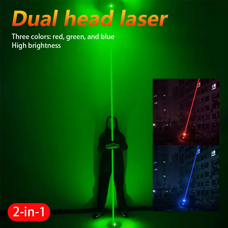 L0511 Double Head Laser Sword &ndash; 3-Color High Brightness