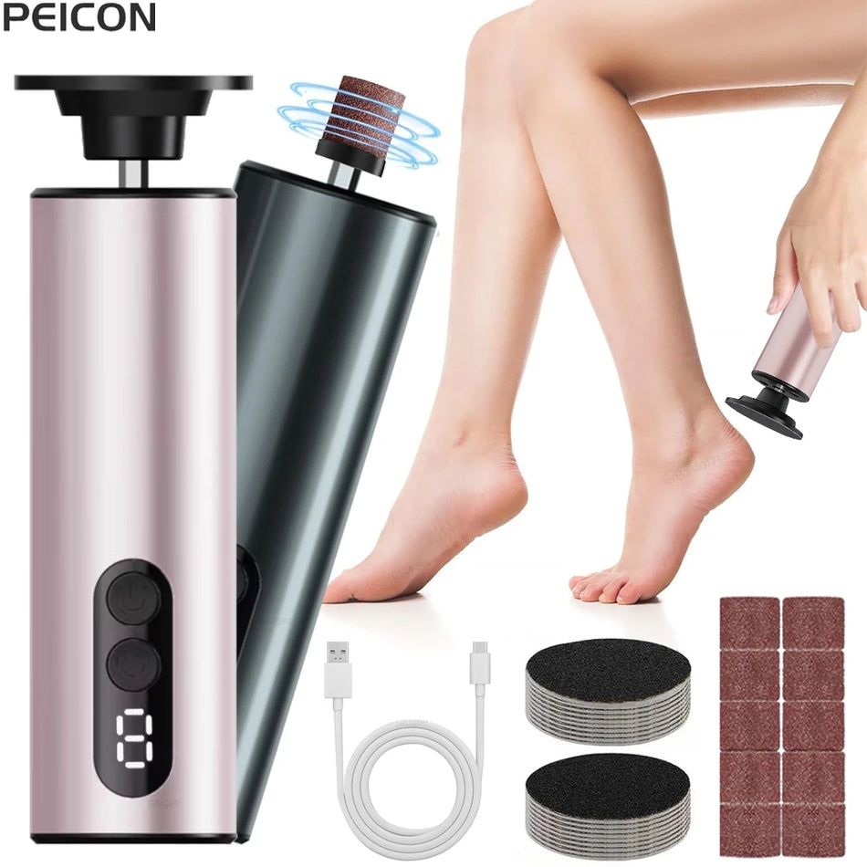 Electric Callus Remover Foot Grinder for Exfoliation and Pedicure