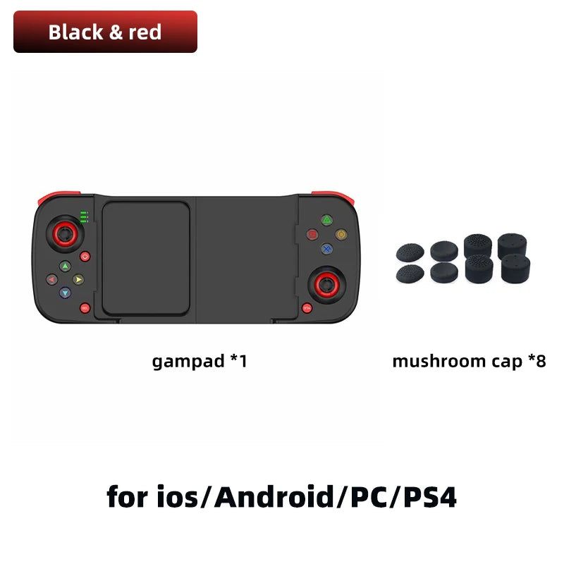 D3 Gamepad Telescopic BT &ndash; Wireless Bluetooth 5.0 Compatibility BK Cap