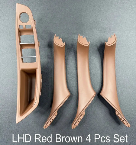 ABS Replacement F10 F11 Interior Front Door Pull Handle Set For BMW 5 Series F10 F11 F18 520i 523i 525i 528i 535i by InterCyprus Trading Ltd