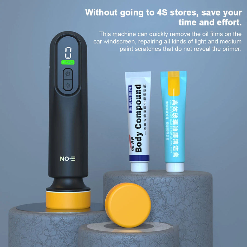 40W Μίνι Ασύρματη Πολυεργαλείο Αυτοκινήτου 12000RPM Αφαίρεση Λιπαντικού Φιλμ