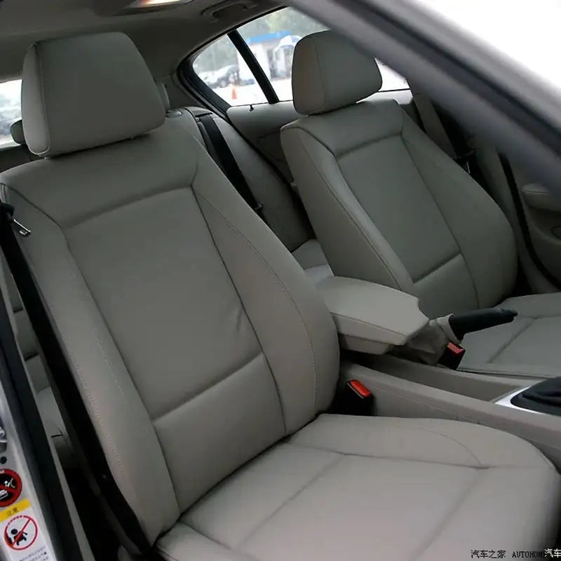 BMW 1 Serie E87 Faux Læder Sædeovertræk Indvendig Skjold