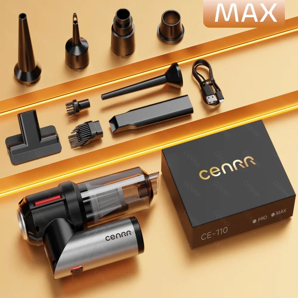 CENRR Portable High Pressure Handheld Car Vacuum Cleaner Max