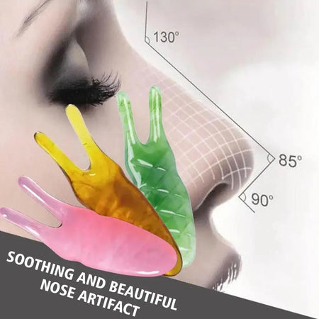 Natural Resin Gua Sha Massager for Face and Body - Skin Care Beauty Tool