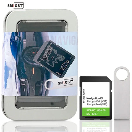 FX V12 OST EAST For VW &ndash; Europe Map 8GB Navigation CHINA / FX OST EAST with USB