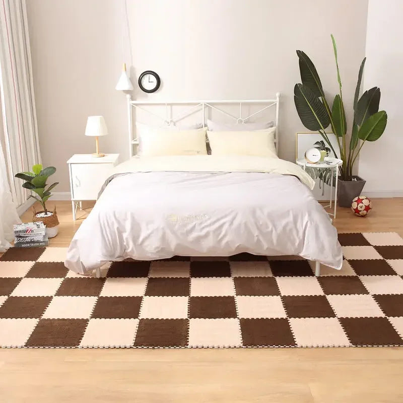 Weiche, ineinandergreifende Schaumstoff-Spielmatte für Babys 30x30cm Puzzle-Boden, CE-zertifiziert, Unisex