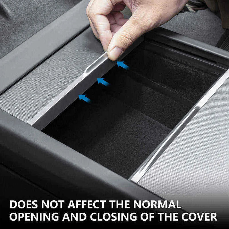 Т trays за задния централен конзол на Tesla Model 3 Highland, организатор под седалката