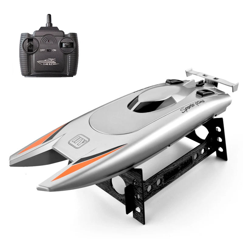 HGCYRCC 2.4G RC High Speed Waterproof Racing Boat 805 White