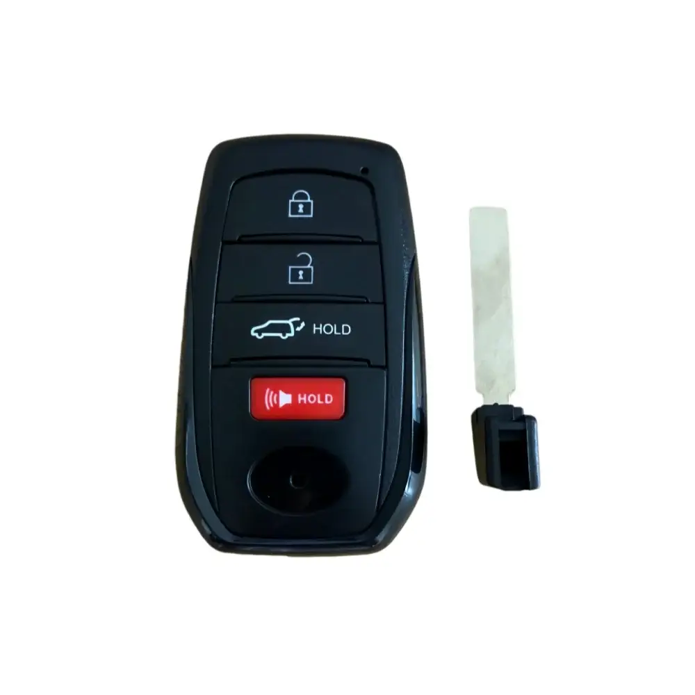 Car Smart Remote Key Shell Replacement For Toyota Corolla Cross 2022-2024 3/4/5/6 Buttons With Logo by InterCyprus Trading Ltd