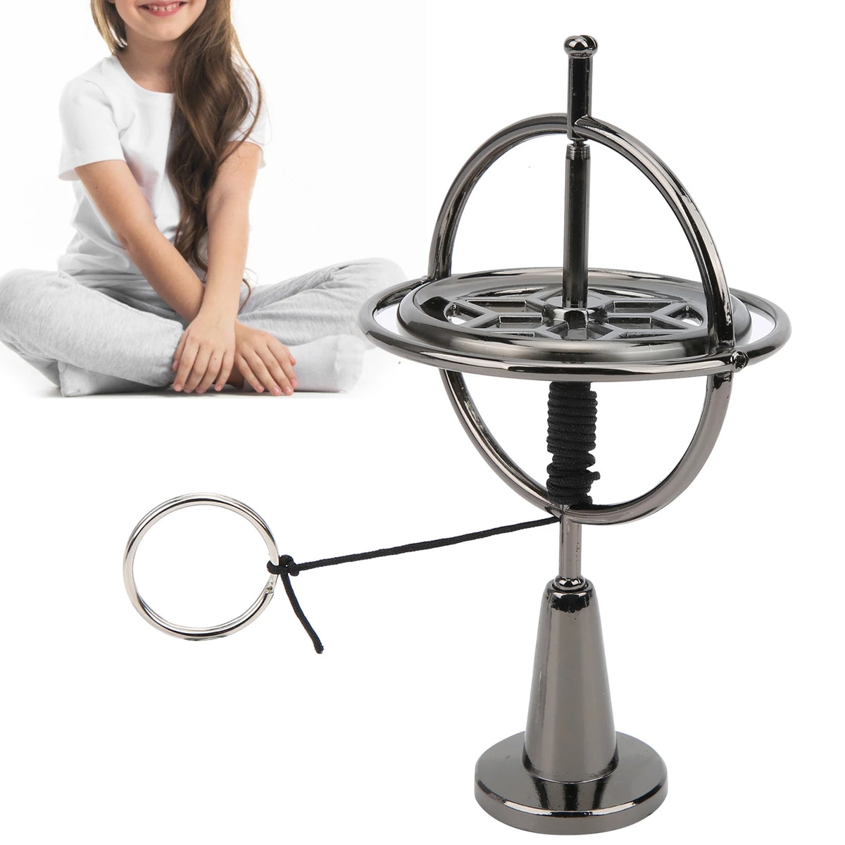 Anti Gravity Gyroscope &ndash; Stress Relief Fingertip Toy