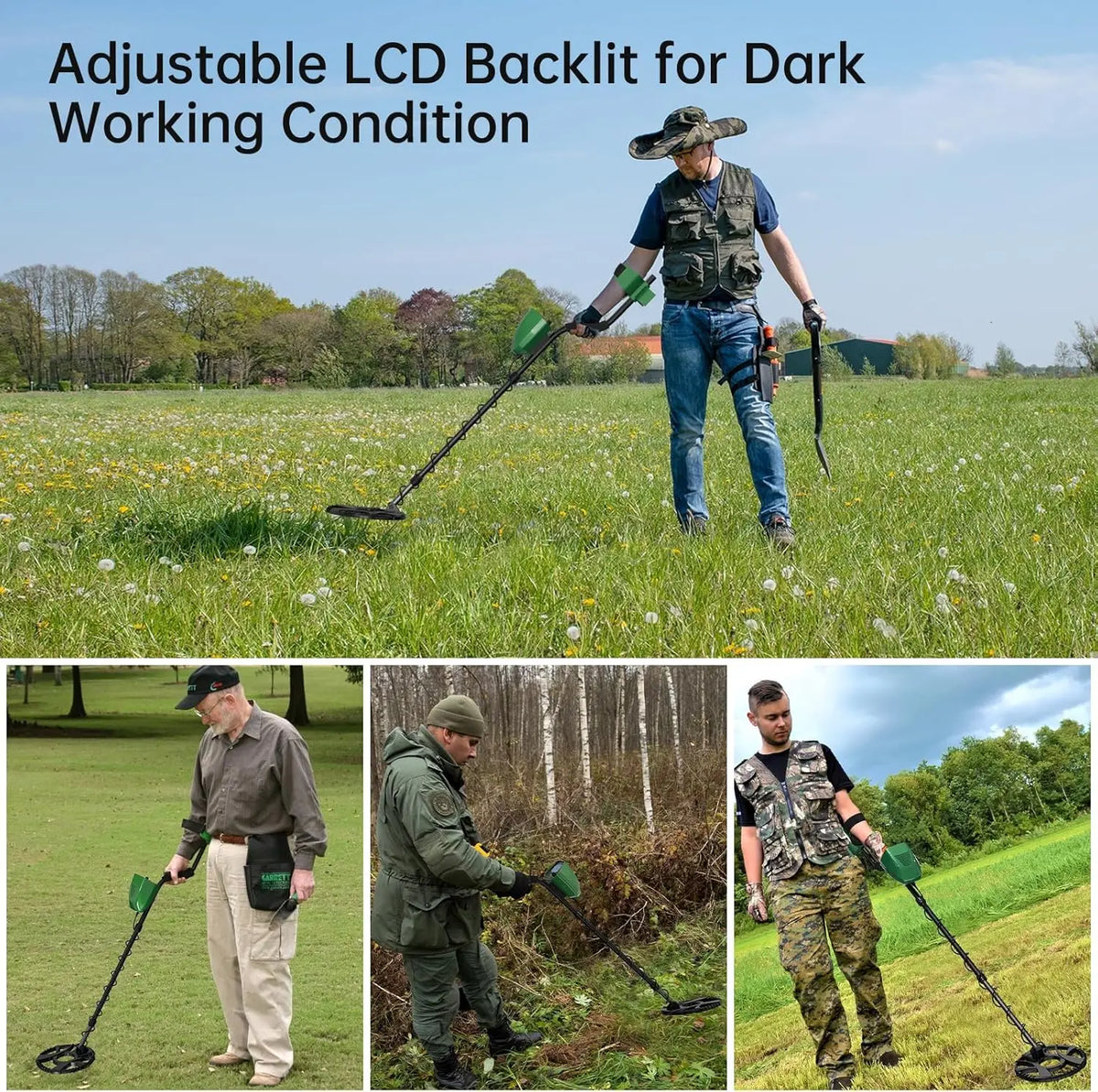 MD1037 Underground Metal Detector &ndash; LCD Display Precision