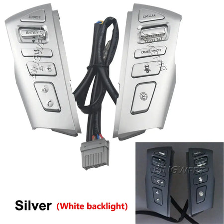 Car Steering Wheel Cruise Control Switch Buttons For Nissan PATROL Y62 2012-2018 Telephone Sound Volume Switch by InterCyprus Trading Ltd