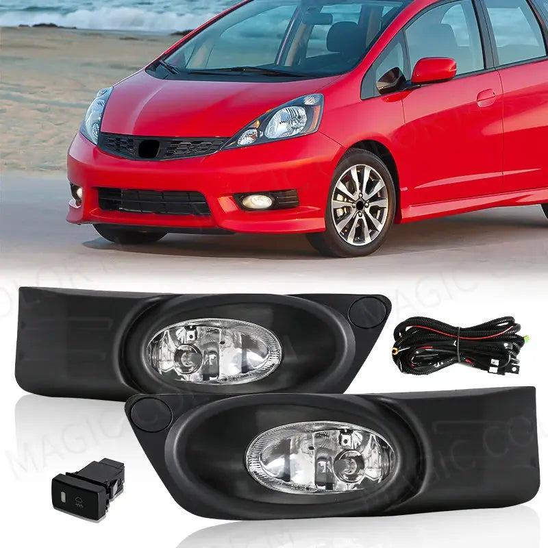 For Honda Fit / Jazz Shuttle 2011 2012 2013 2014 2015 2016 Fog Light Halogen Car Front Bumper Lamp Daytime Running Light DRL 12V by InterCyprus Trading Ltd