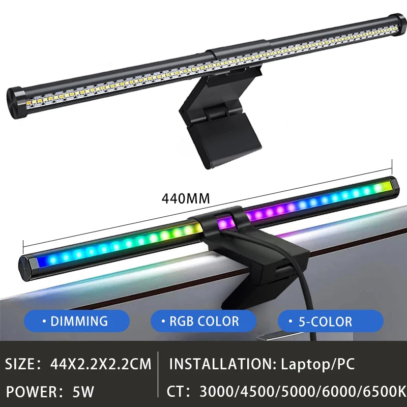 Led Computer Monitor Light Bar &ndash; USB RGB Dimming Lamp big RGB / CHINA