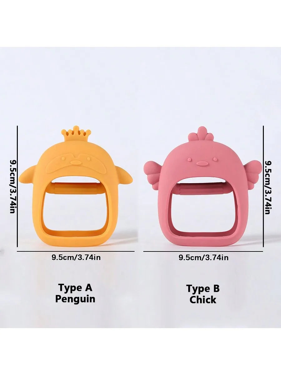 Cute Baby Hands Teether &ndash; Safe Silicone for Teething Relief