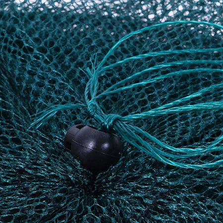 Foldable Multi-Layer Fishing Net: Durable Nylon Mesh for Various Fish