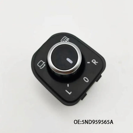 Chrome Headlight and Power Window Master Switch for VW Golf Mk5 Mk6 Jetta Passat B6 Touran SEAT 5ND941431B 5ND959857 by InterCyprus Trading Ltd