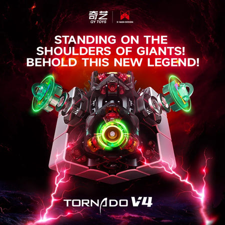 Qiyi X-Man Tornado V4M UV Magnetic Speed Cube &ndash; Magnetic