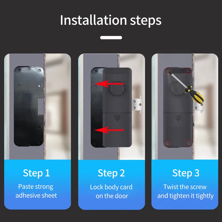 K190SJ-TTO TTLOCK APP Glass Door Lock &ndash; Biometric Access
