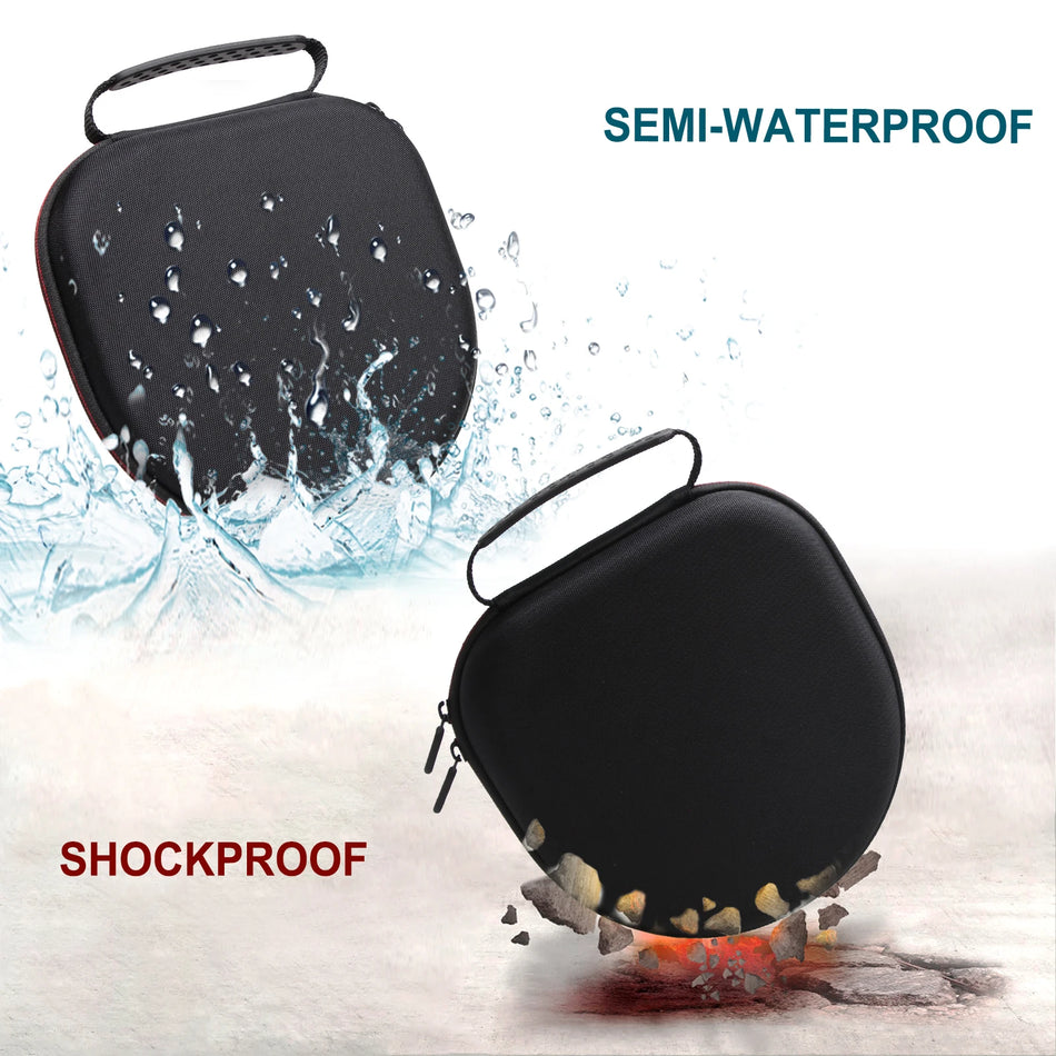 EVA Shockproof pouzdro na sluchátka pro Anker Soundcore Life Q20 Q20i Q30 s poloviční voděodolnou ochranou