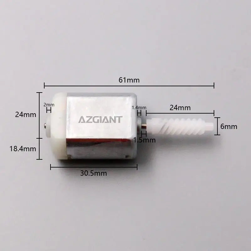 Acura RSX Door Lock Motor Center Control, Made of Metal and Plastic, 12V