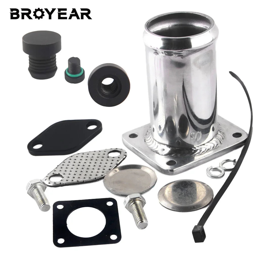 Aluminum Coolant Thermostat Bung Adapter for BMW E46 318d 320d 330d by InterCyprus Trading Ltd