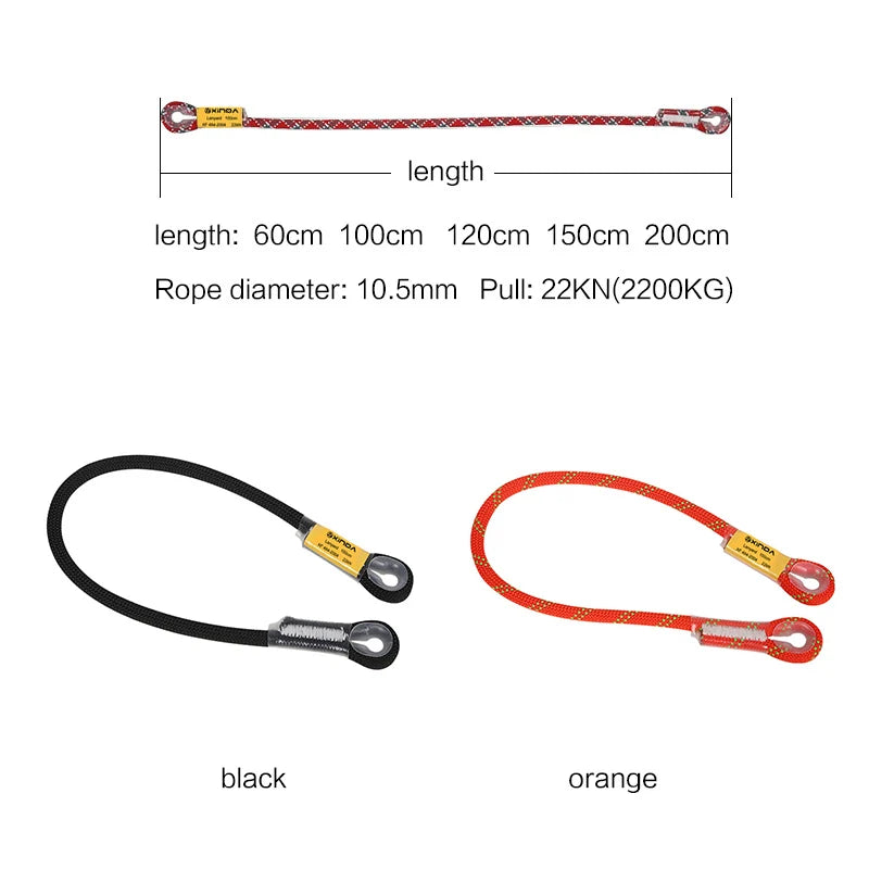Xinda XD-D9313 Positioning Lanyard - 22kN High Strength