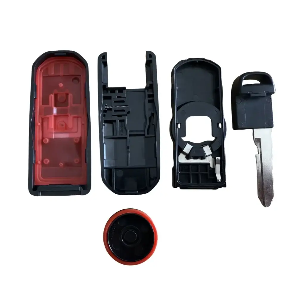 Motorcycle Remote Key Shell Case Cover For YAMAHA T-MAX 530/560 TMAX530 TMAX560 2016-2021 Smart Key With Uncut Insert Key Blade by InterCyprus Trading Ltd