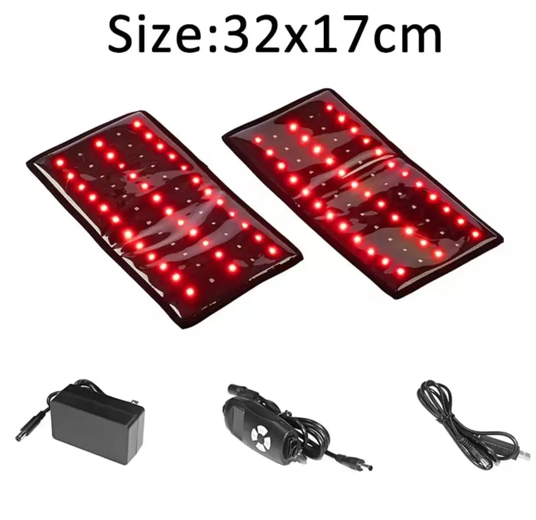 LED Arms Slimer Pads 660nm850nm &ndash; Pain Relief Fat Burn 32x17cm 2pcs