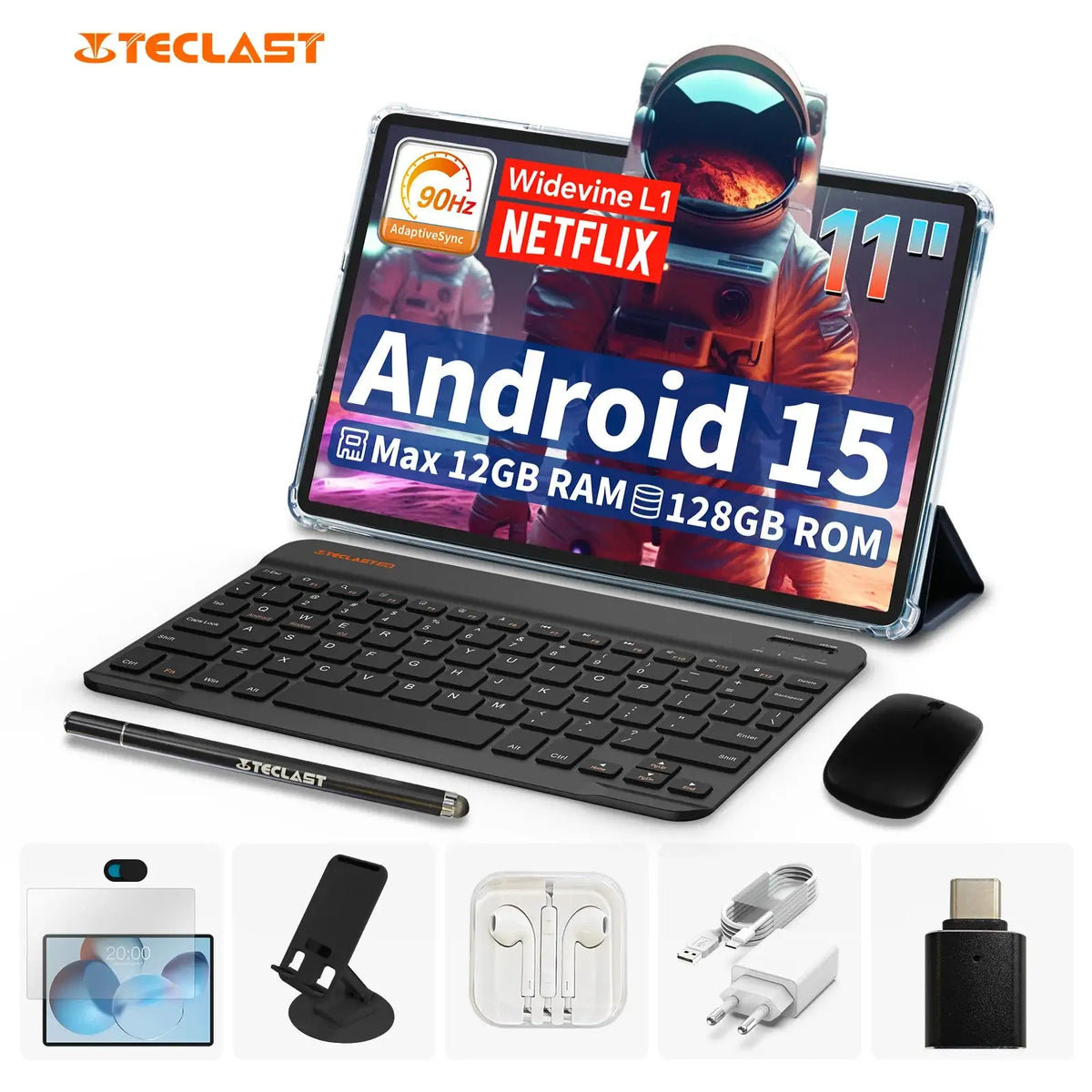 Teclast P50 Case Android 15 Tablet 11
