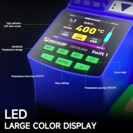 MECHANIC Swift 1 Soldering Station - Digital Display