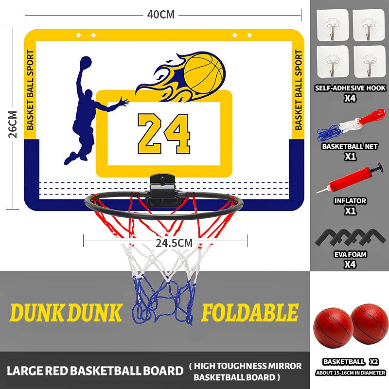 Children's Foldable Basketball Stand &ndash; Indoor Outdoor Use