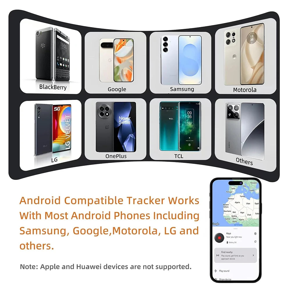 AKAMATE AD002 GPS Tracker Tag &ndash; Android Bluetooth Locator