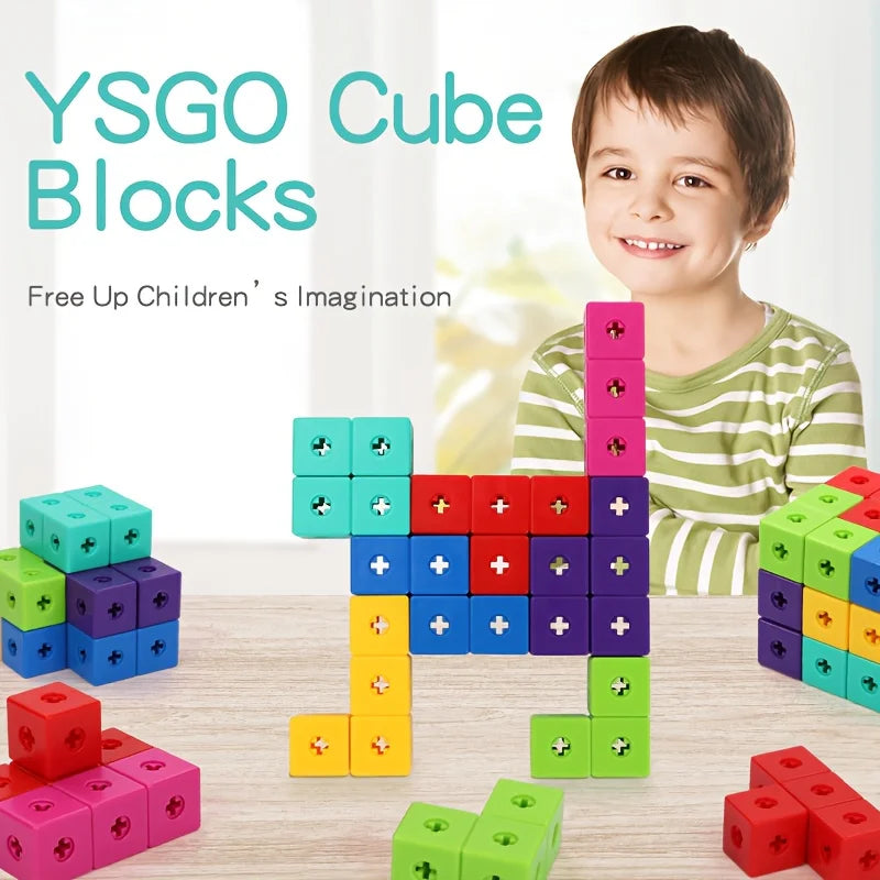 DIY Cube Puzzle Building Blocks &ndash; Color Changing Blocks Default Title