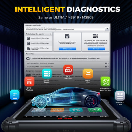 Autel MaxiCOM Ultra Lite S Diagnostic Tablet &ndash; ECU Coding